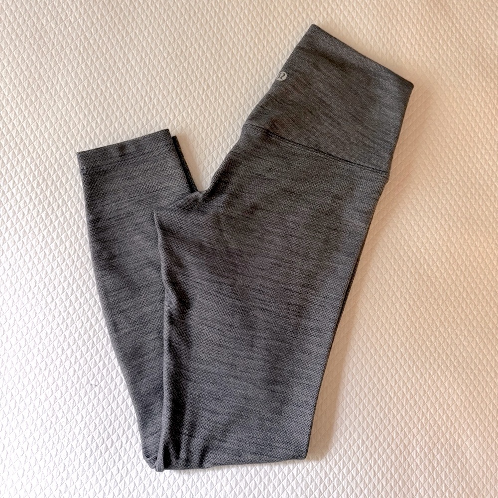 Lululemon Align Pant ll Heathered Gray‎ 25” Size 6